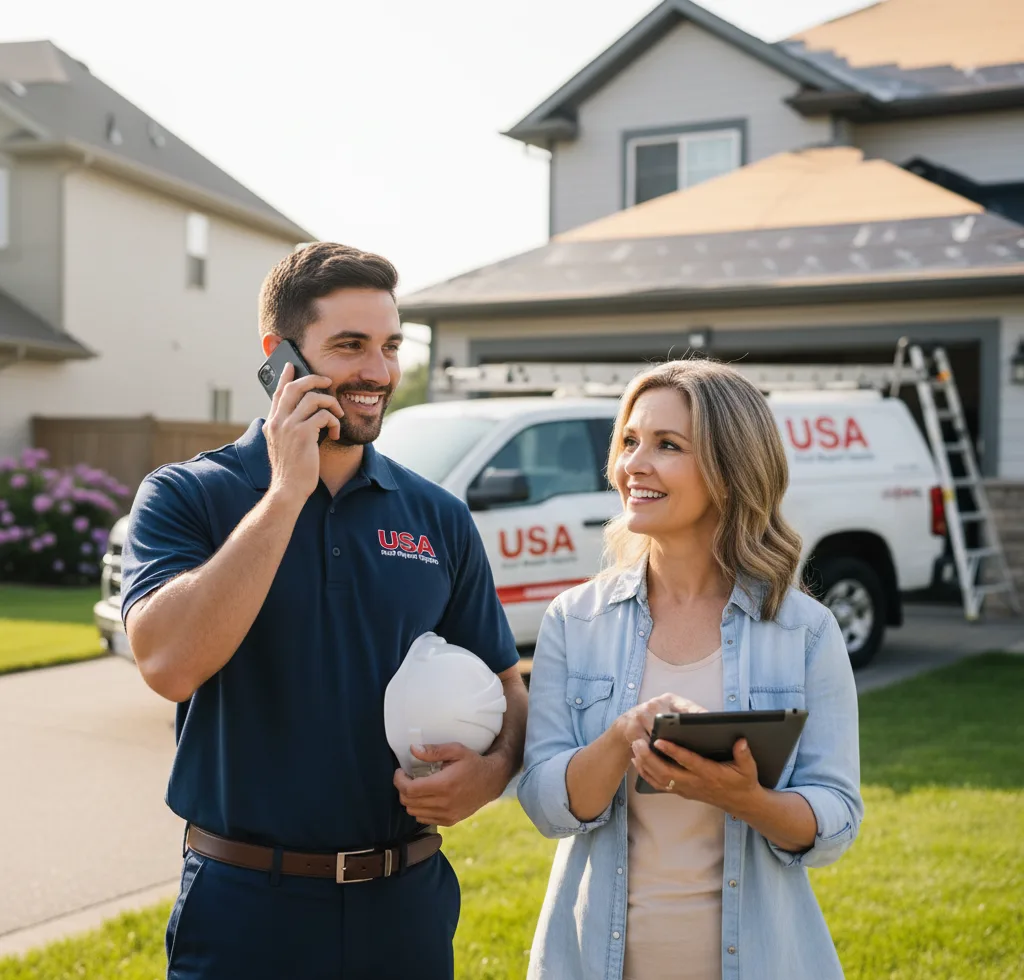 USA Roof Repair Experts customer support in Davisburg